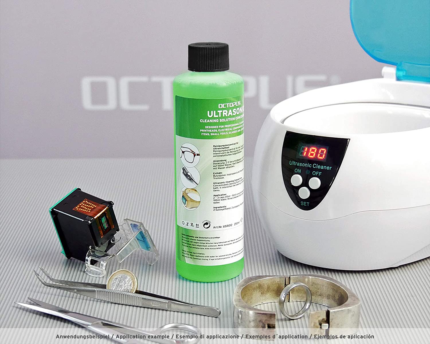 Produits et liquides de nettoyage pour bacs ultrasons - Détergents pour  nettoyeurs ultrasons